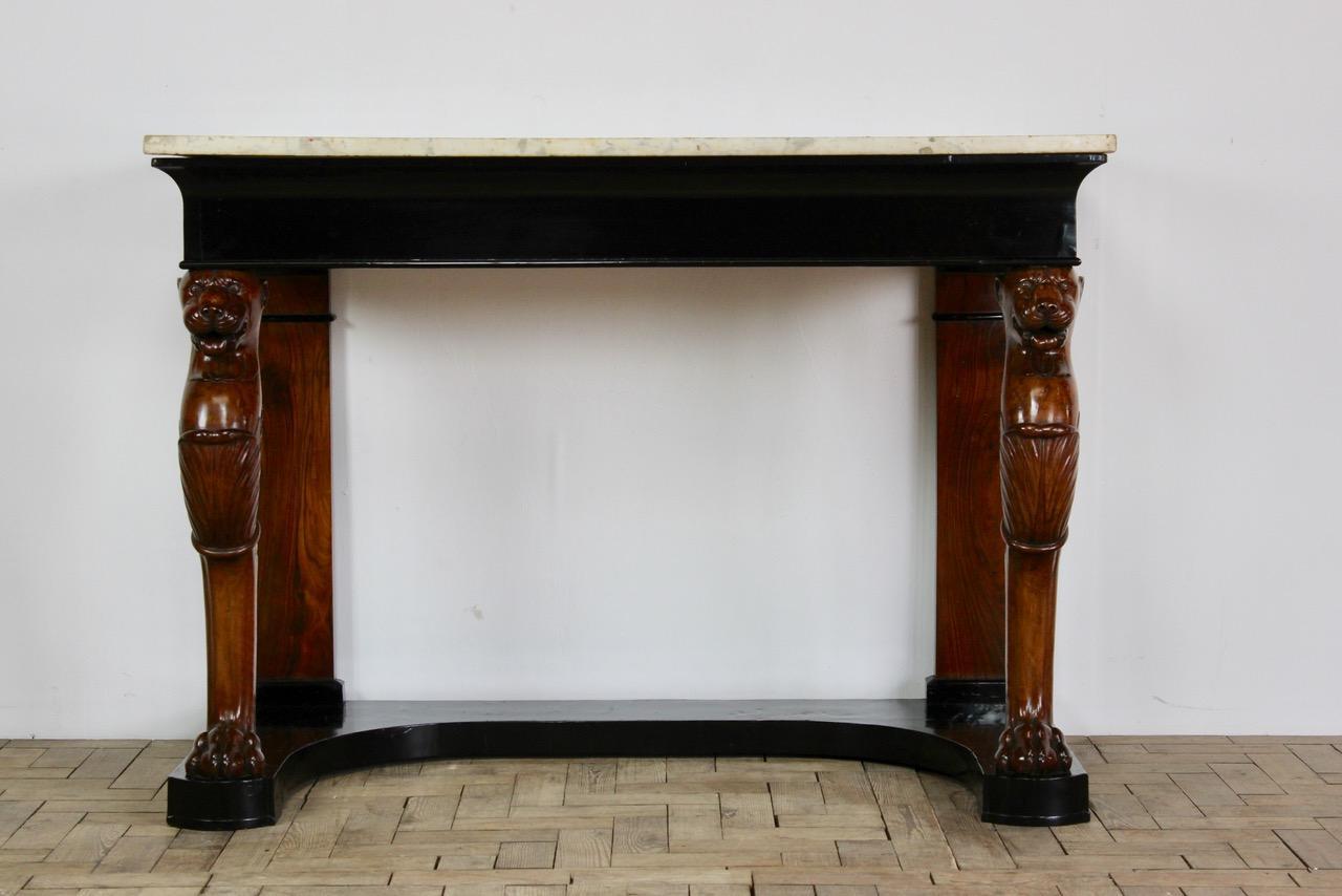 Early 19th Century Italian Console Table im Angebot 3