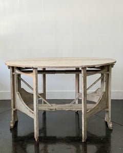 Early 19th Century, 1820, Swedish Gustavian Period Gate-Leg Table