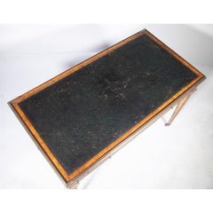 18th Century Louis XVI Amboyna Backgammon or Tric Trac Games Table