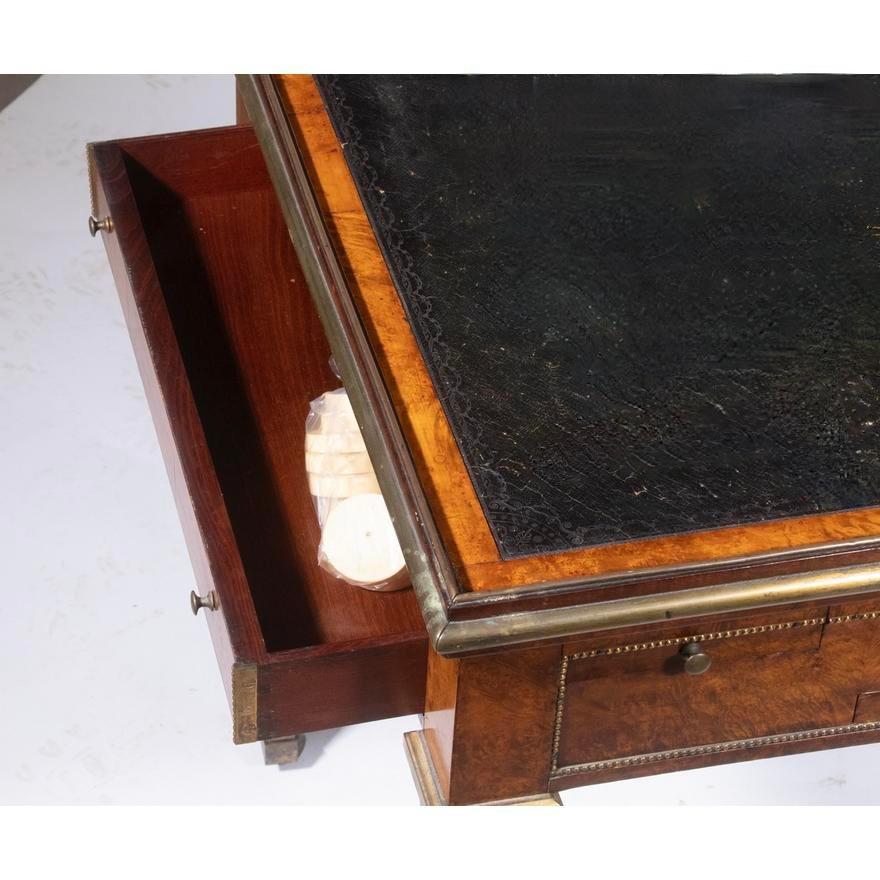 French 18th Century Louis XVI Amboyna Backgammon or Tric Trac Games Table For Sale