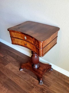 Early 19th Century American Classical Sewing Stand
