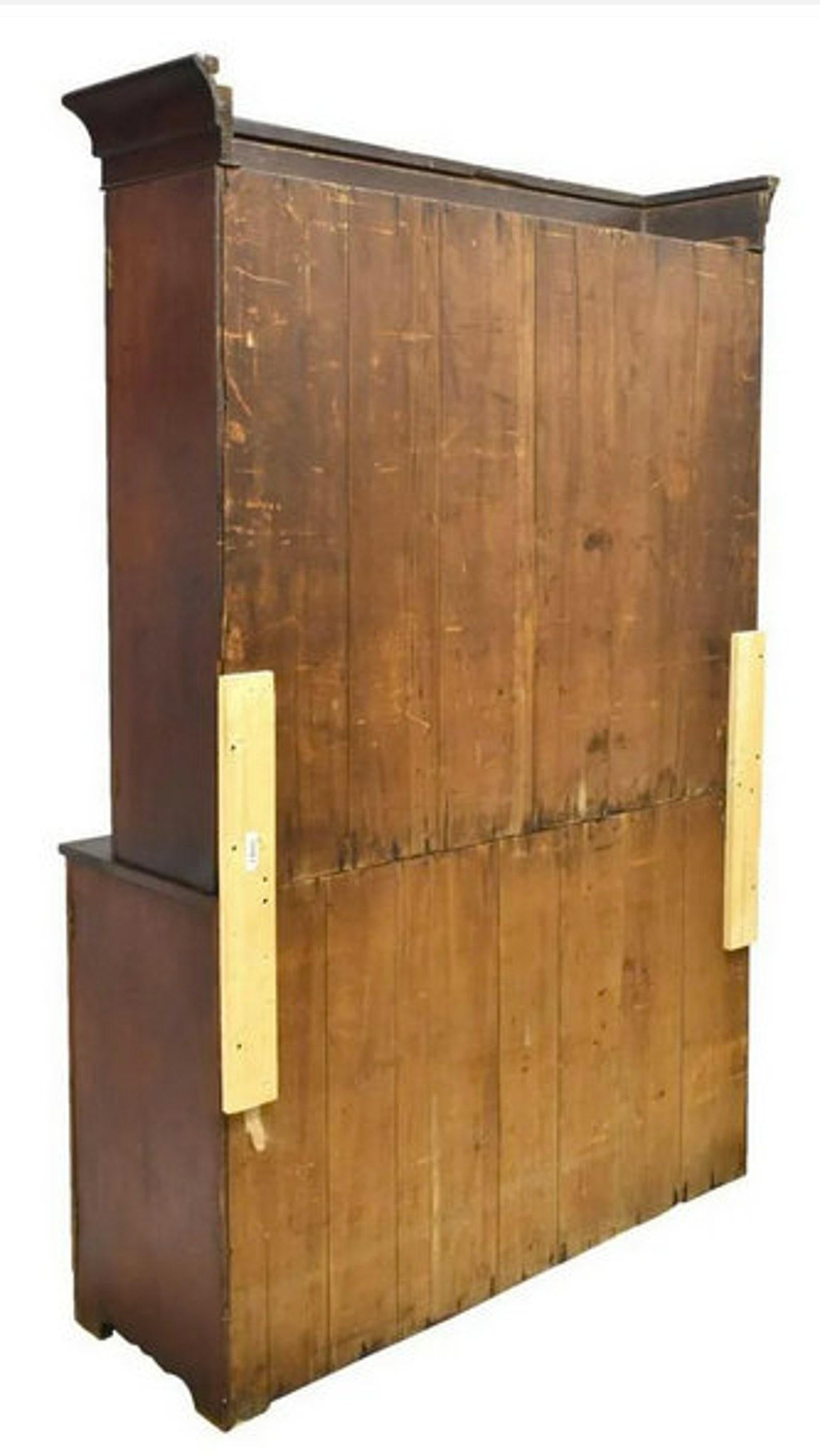 Early 19th Century American Country Stepback Cabinet 6