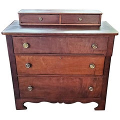 Antique Early 19th Century American Empire Chest