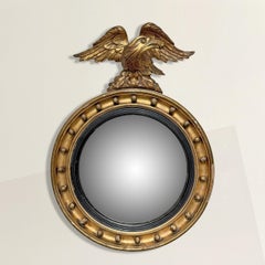 Early 19th Century American Federal Convex Mirror