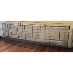 Early 19th Century American Federal Folding Fire Fender Screen New York 1810