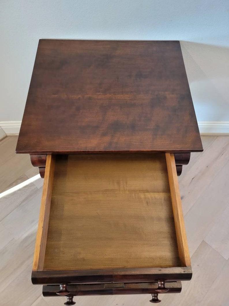 Early 19th Century American Federal Period Work Table For Sale 2