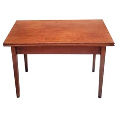 Early 19th Century American Flip-Top Games Table