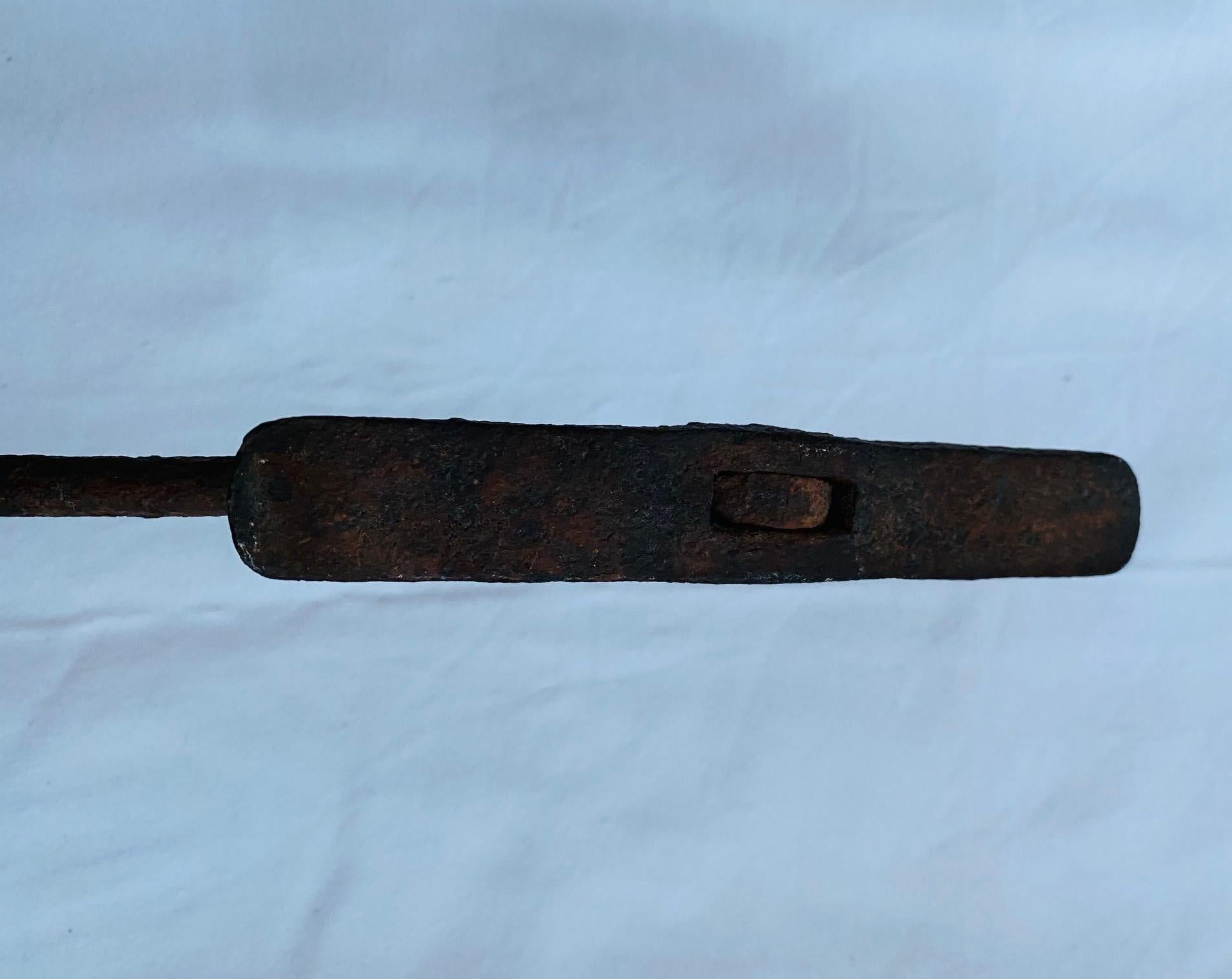 Early 19th Century American Grommet Iron Harpoon, circa 1830 1