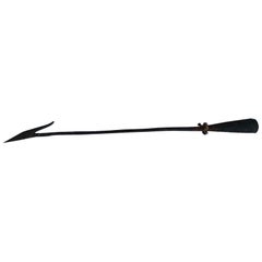 Used Early 19th Century American Grommet Iron Harpoon, circa 1830