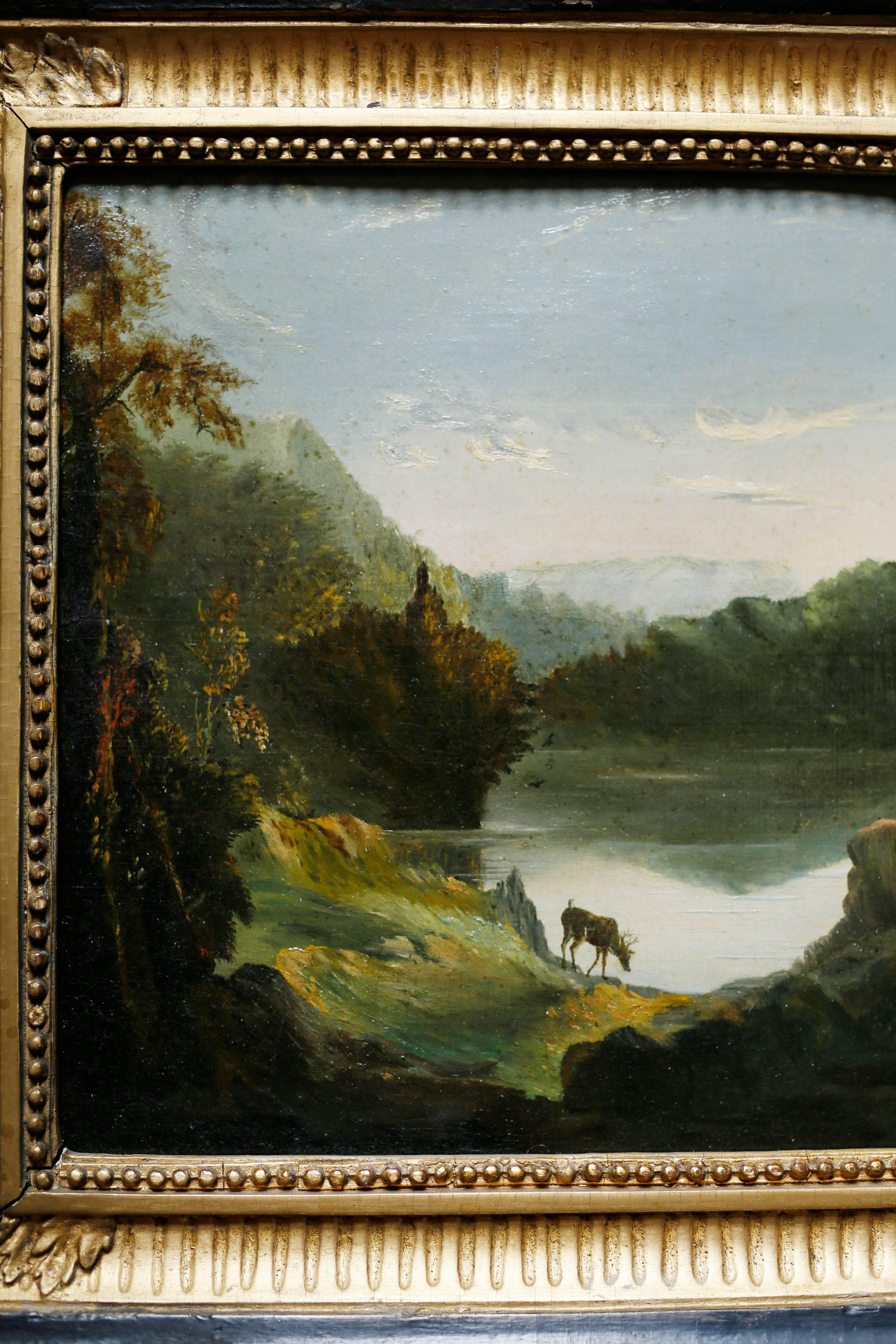 Amerikanische Landschaftsmalerei des frühen 19. Jahrhunderts von Henry Peters Gray, PNA, 1837 (Amerikanische Klassik)