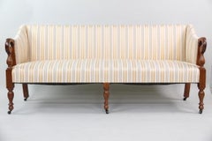 Early 19th Century American Sheraton Federal Sofa
