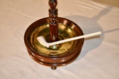 Early 19th Century American Walnut Tavern Pipe Stand