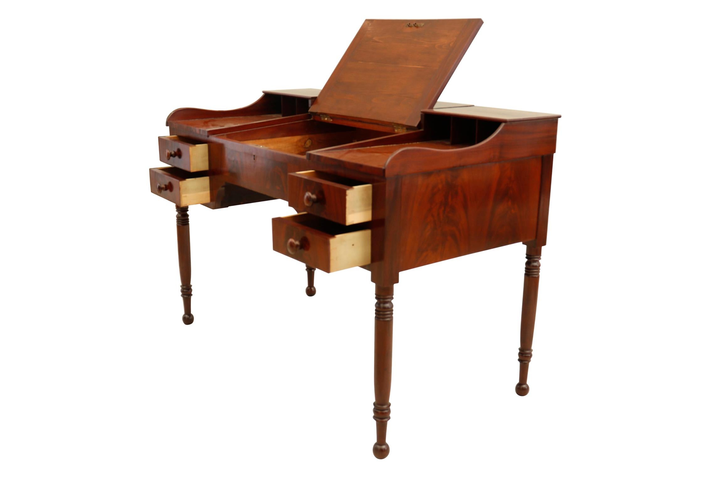 American Classical Early 19th Century American Writing Desk