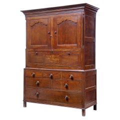 Early 19th Century and Later Oak Cupboard