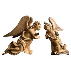 Figurines d'ange du début du 19e siècle 