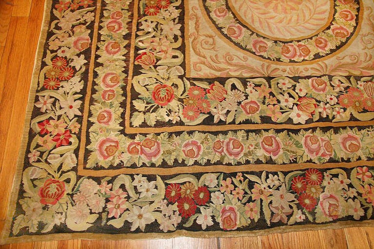 Romanian Early 19th Century Antique Bessarabian Rug. Size: 8 ft x 11 ft 2 in