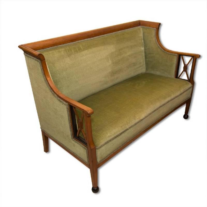 Early 19th Century Antique Biedermeier Sofa, Austria 2