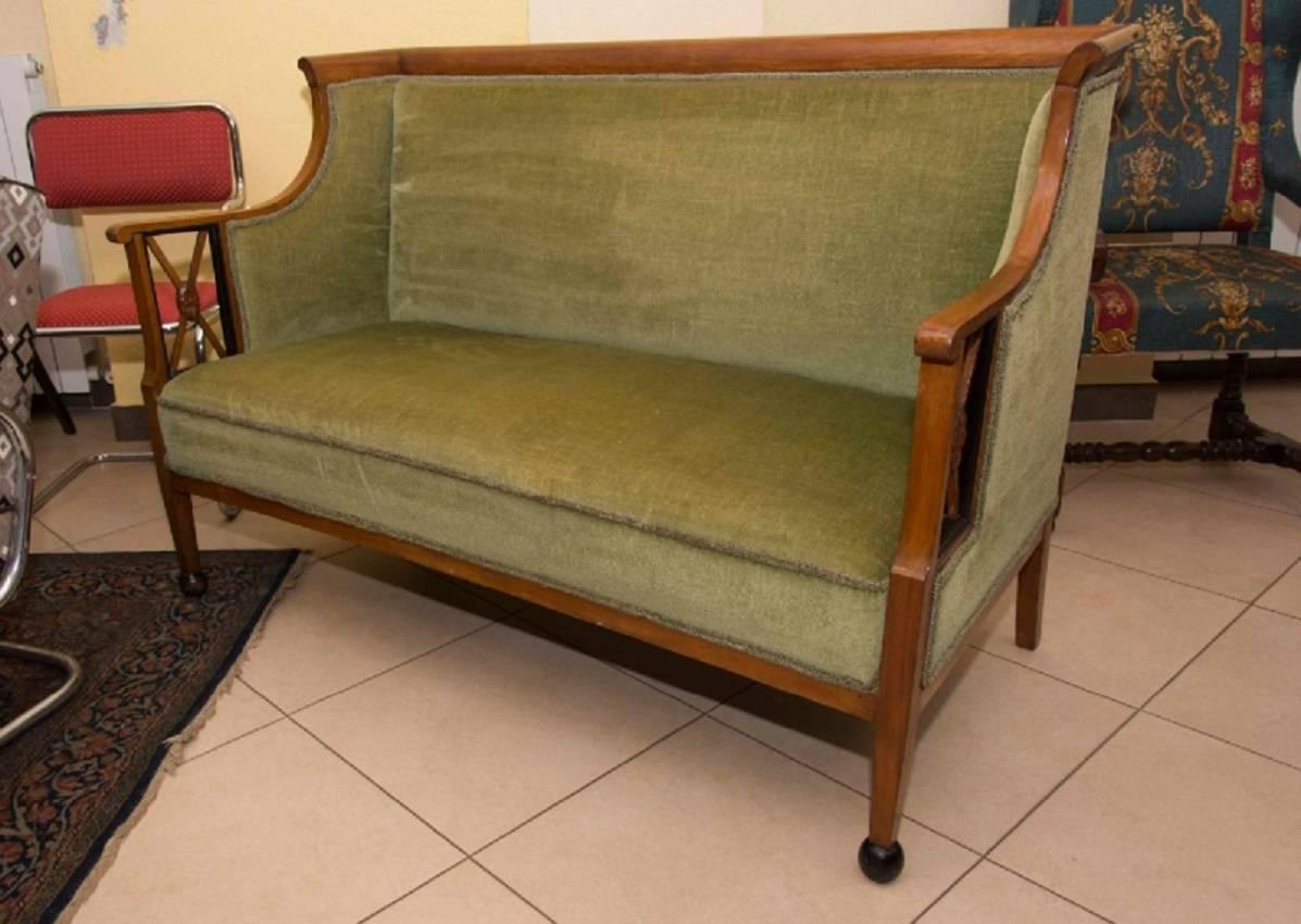 Early 19th Century Antique Biedermeier Sofa, Austria 3