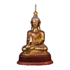 Early 19th century Antique Burmese Buddha statue from Burma