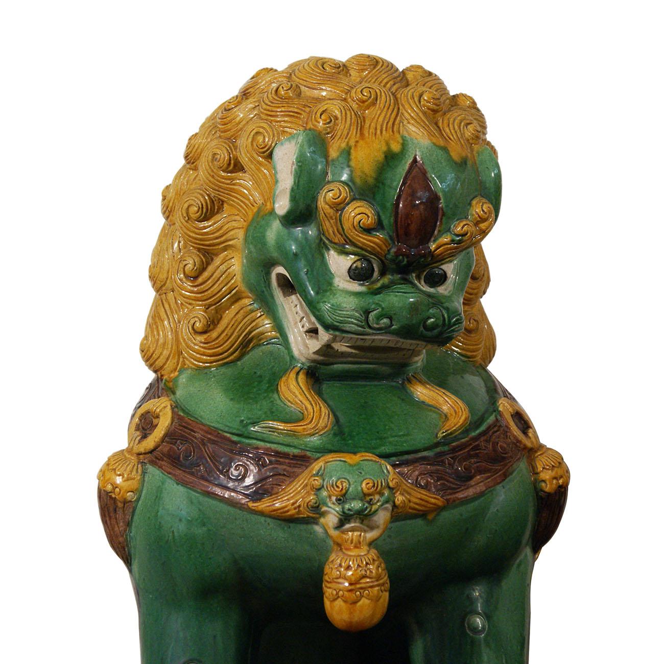 antique foo dogs