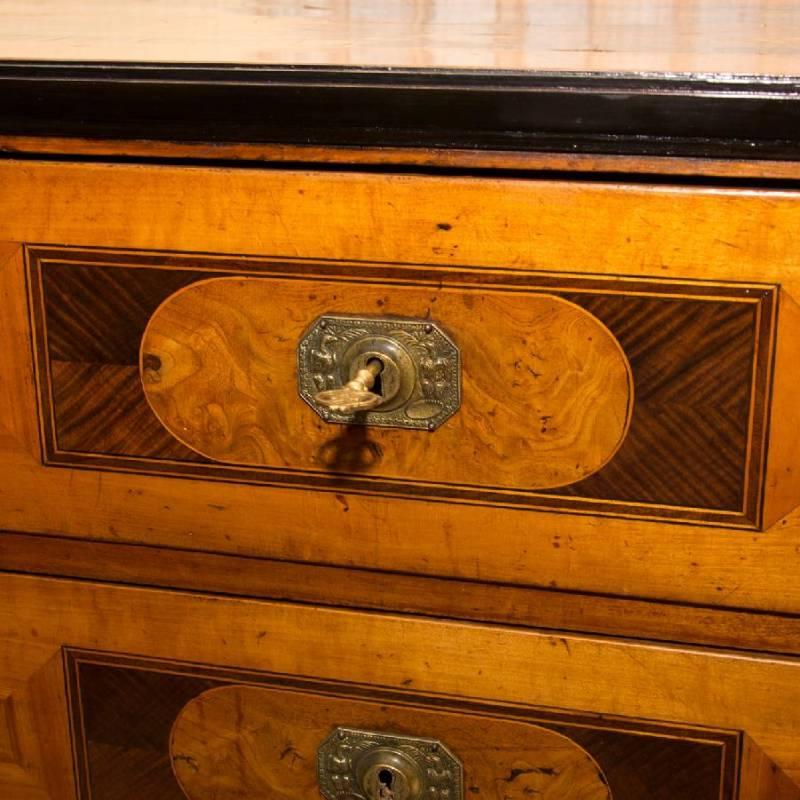 Early 19th Century Antique Classicist Chest of Drawers, circa 1800 In Good Condition In Prague 8, CZ
