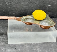 Early 19th Century Antique Danish Apple Cake Copper Pan with Handle, Denmark