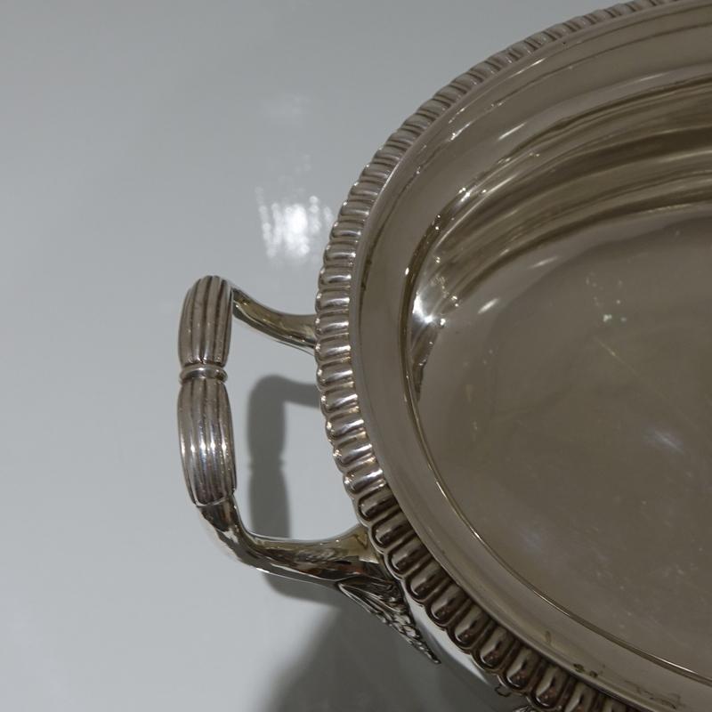 Early 19th Century Antique George III Sterling Silver Soup Tureen London 1809 6
