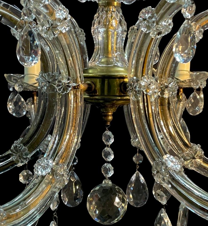 Early 19th Century Antique Maria Therese Chandelier For Sale 2