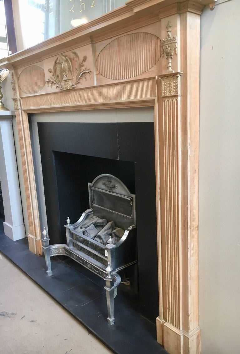 Early 19th Century Antique Pine And Gesso Georgian Timber