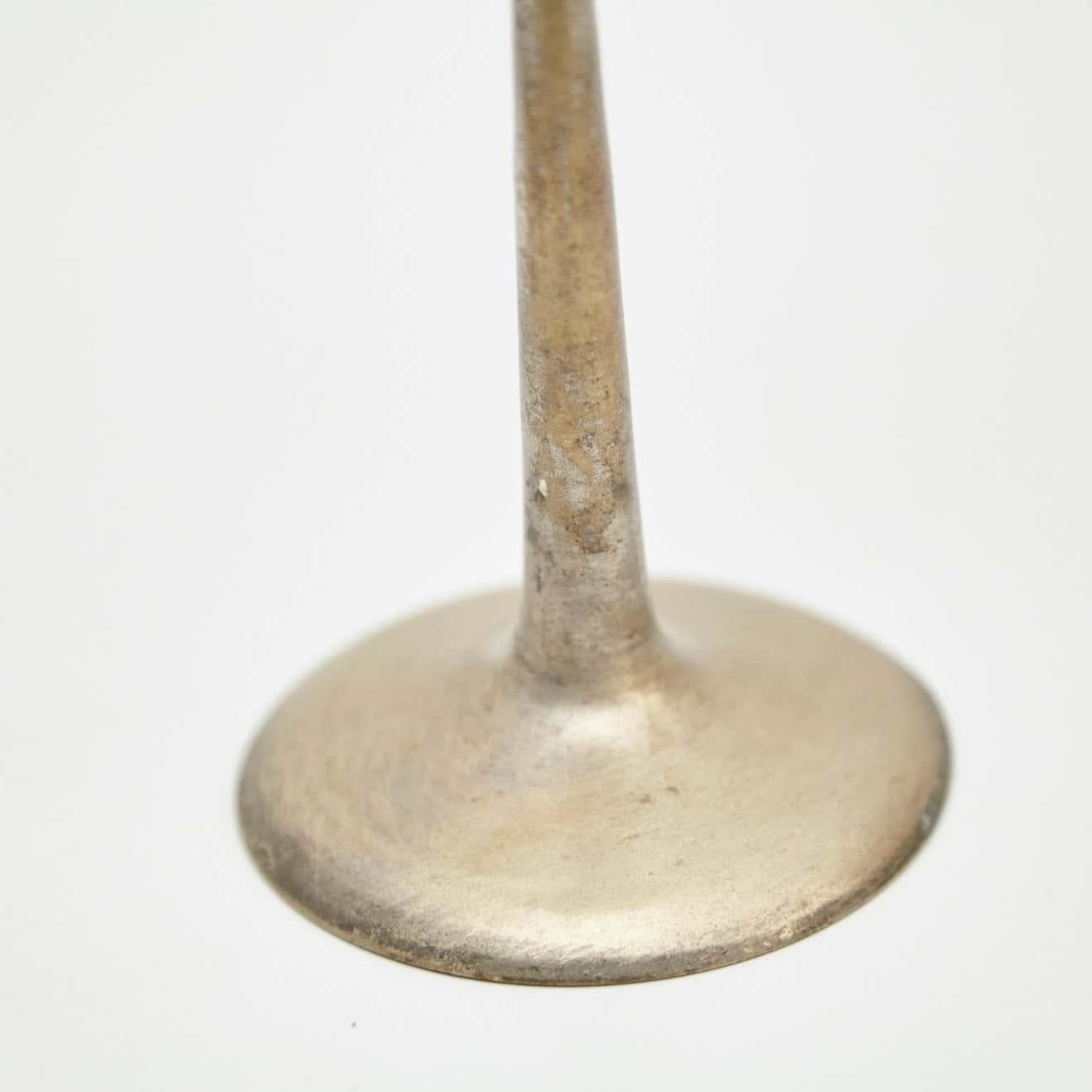 Early 19th Century Antique Religious Bronze Chalice For Sale 6