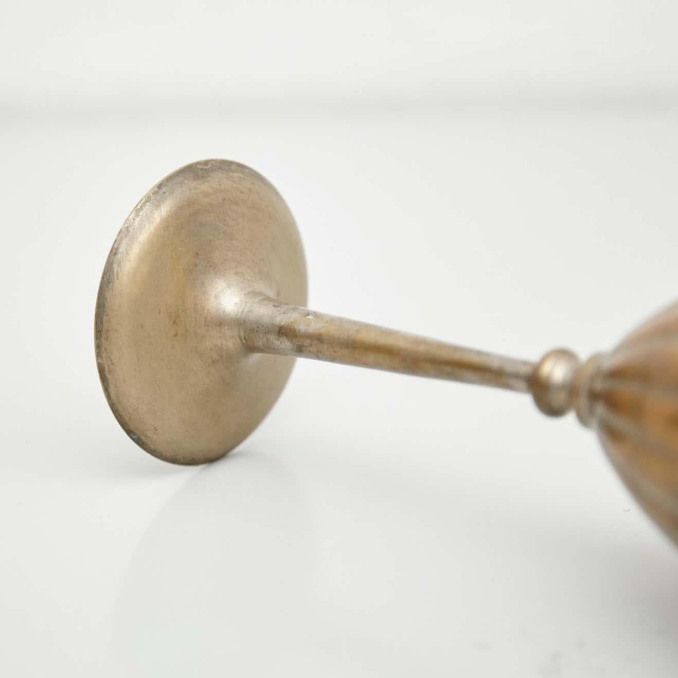 Early 19th Century Antique Religious Bronze Chalice For Sale 8