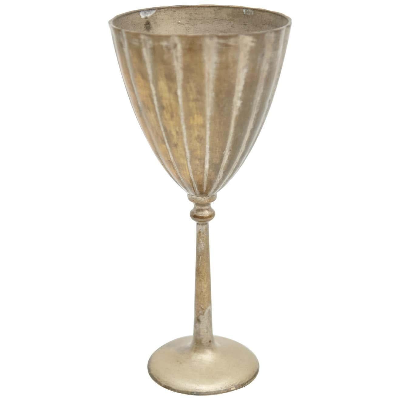Early 19th Century Antique Religious Bronze Chalice For Sale 9