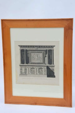 Early 19th Century Architectural Prints by Louis-Pierre Baltard de la Fresque