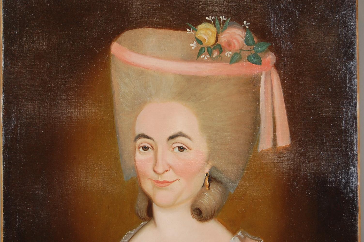 Early 19th Century Aristocratic Lady Oil Painting 2