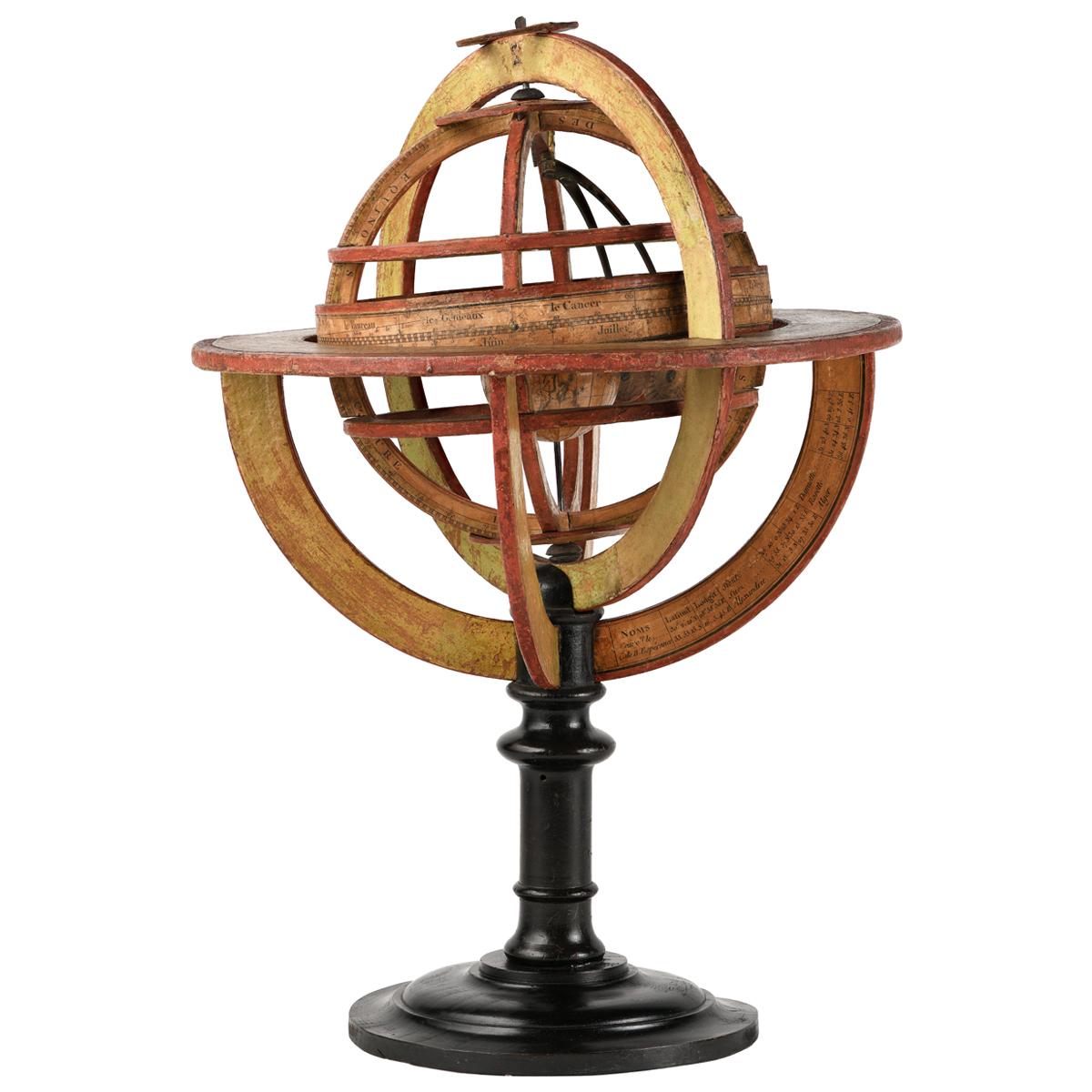 Early 19th Century Armillary Sphere by Delamarche