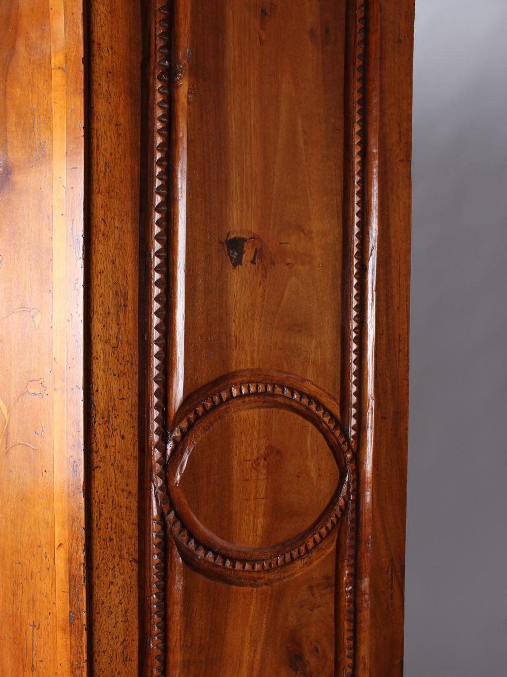 Early 19th Century Armoire, German Cupboard, Armoire, Walnut with Inlays, 1800 5