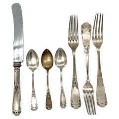 Early 19th Century Art Nouveau Serveware Set of Seven by Sheffield