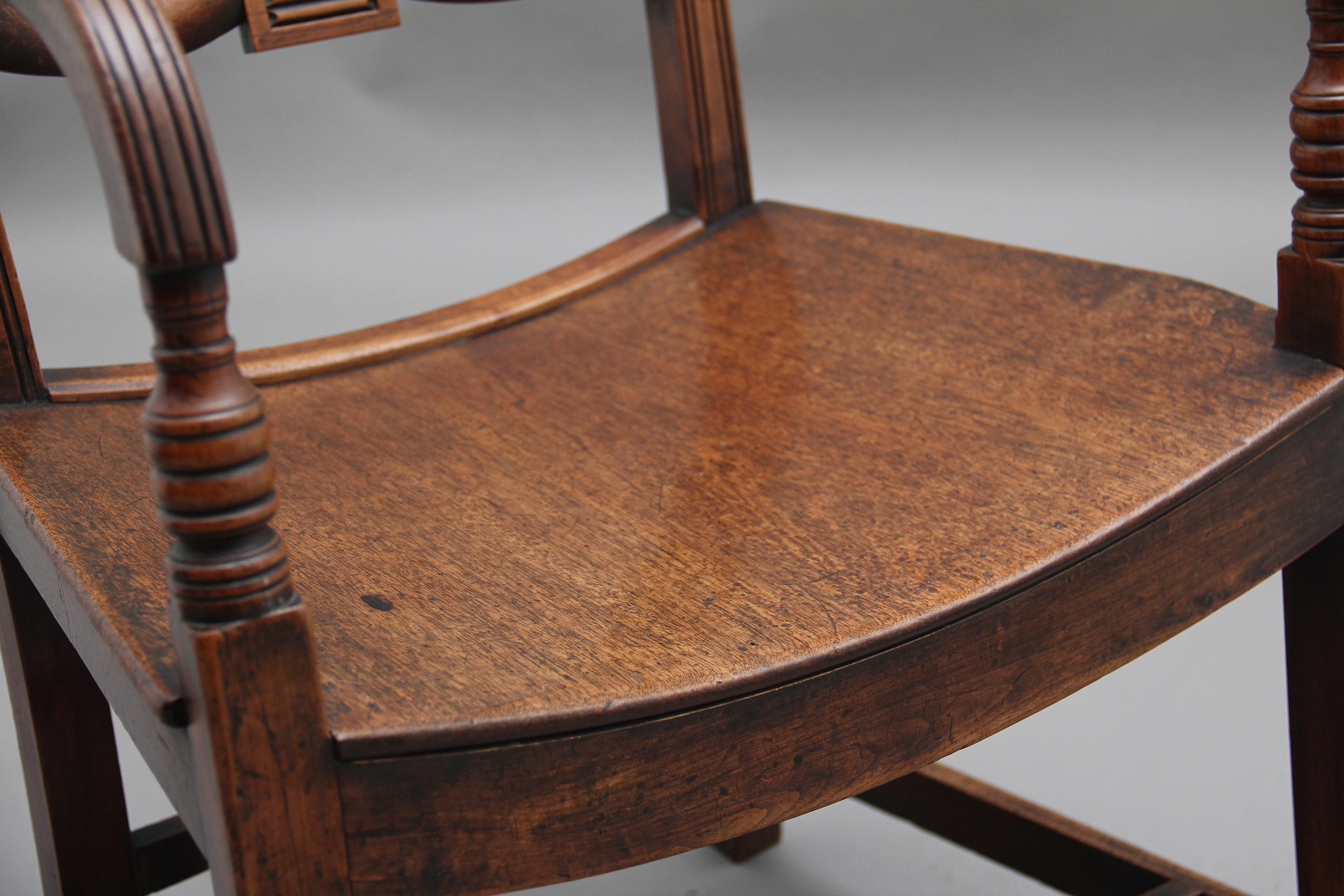 Early 19th Century Ash and Elm Armchair 2