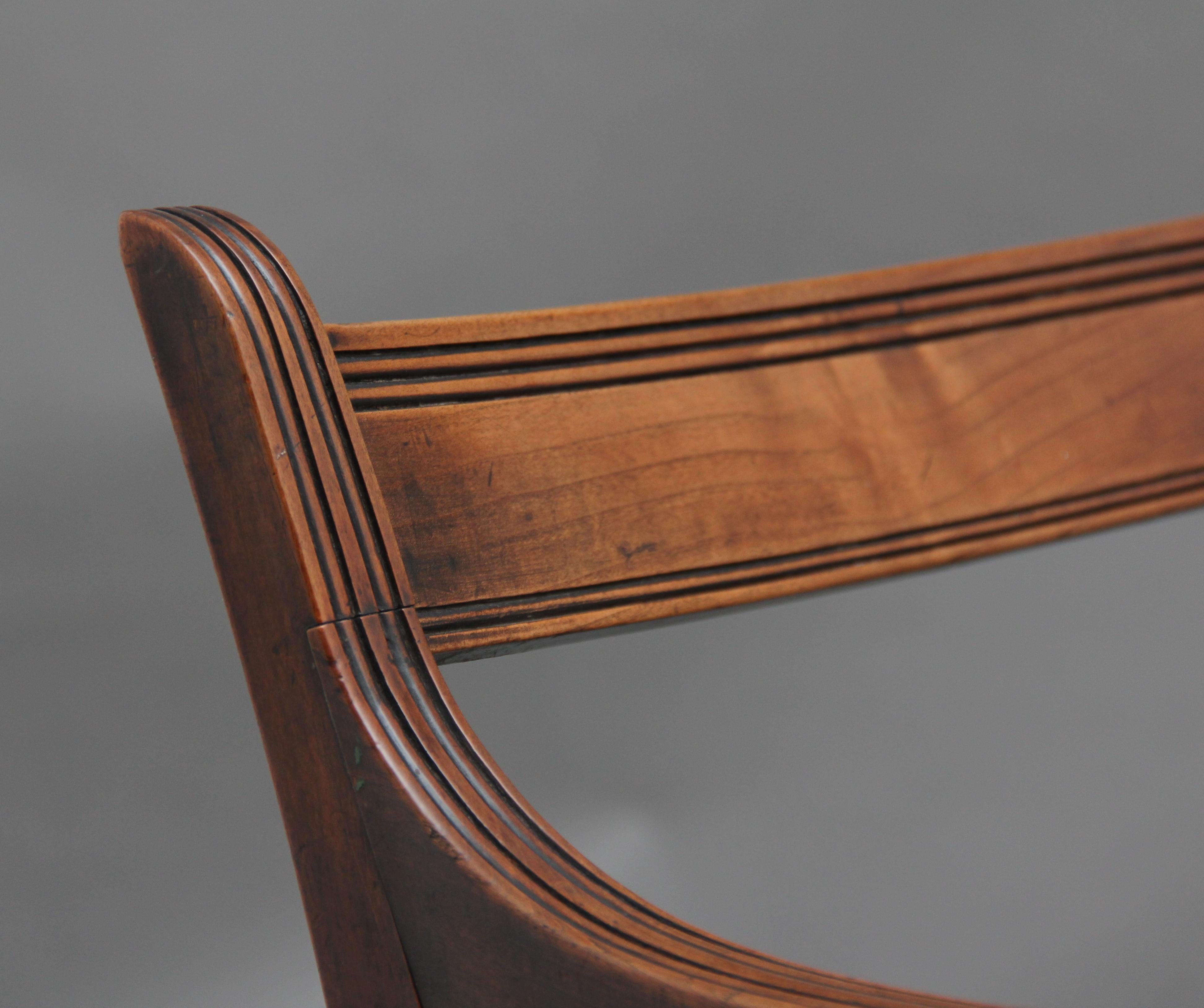 Early 19th Century Ash and Elm Armchair 4