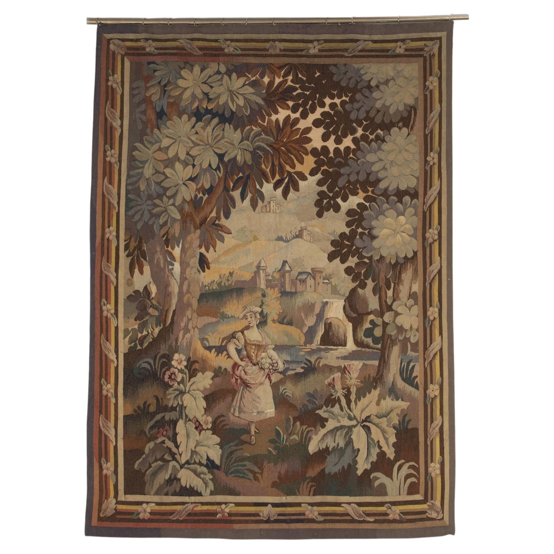 Early 19th Century Aubusson Tapestry