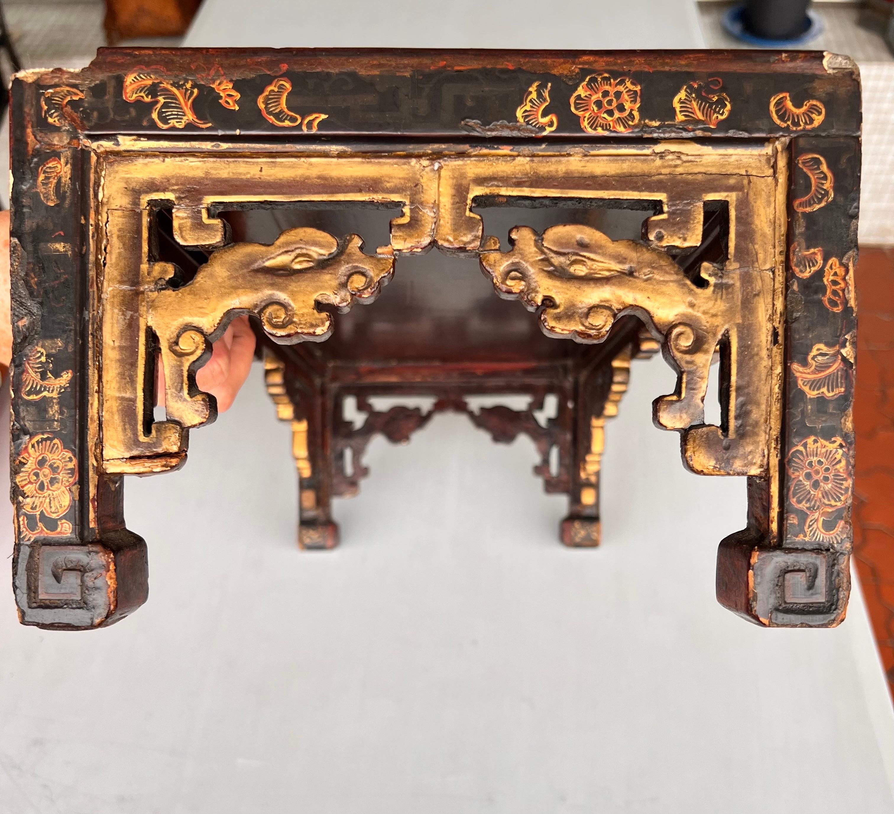 antique japanese tea table