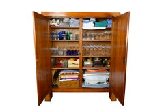 Early 19th century Baltic maple empire cupboard / cabinet