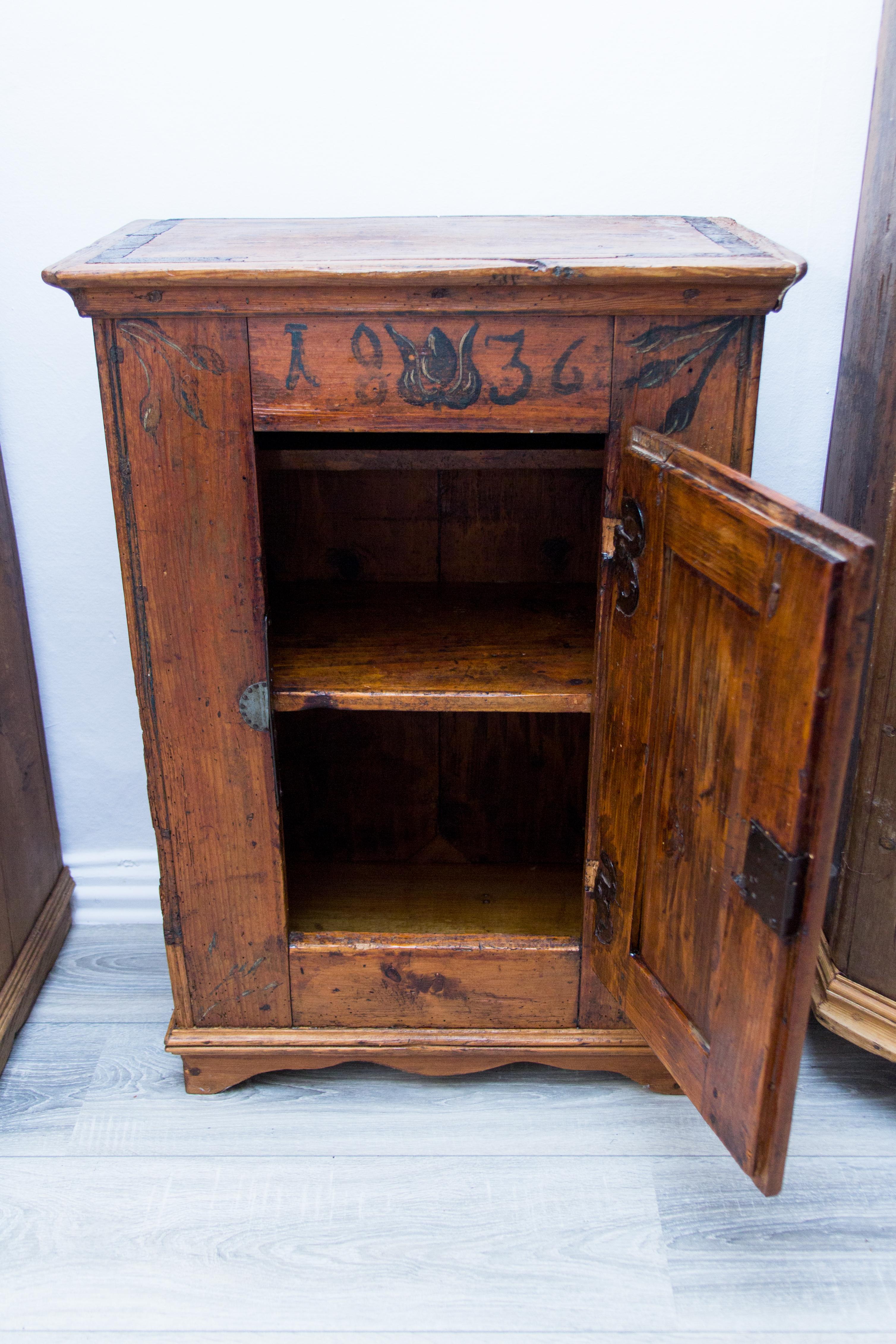 Early 19th Century Baltic Pine Cabinet 13