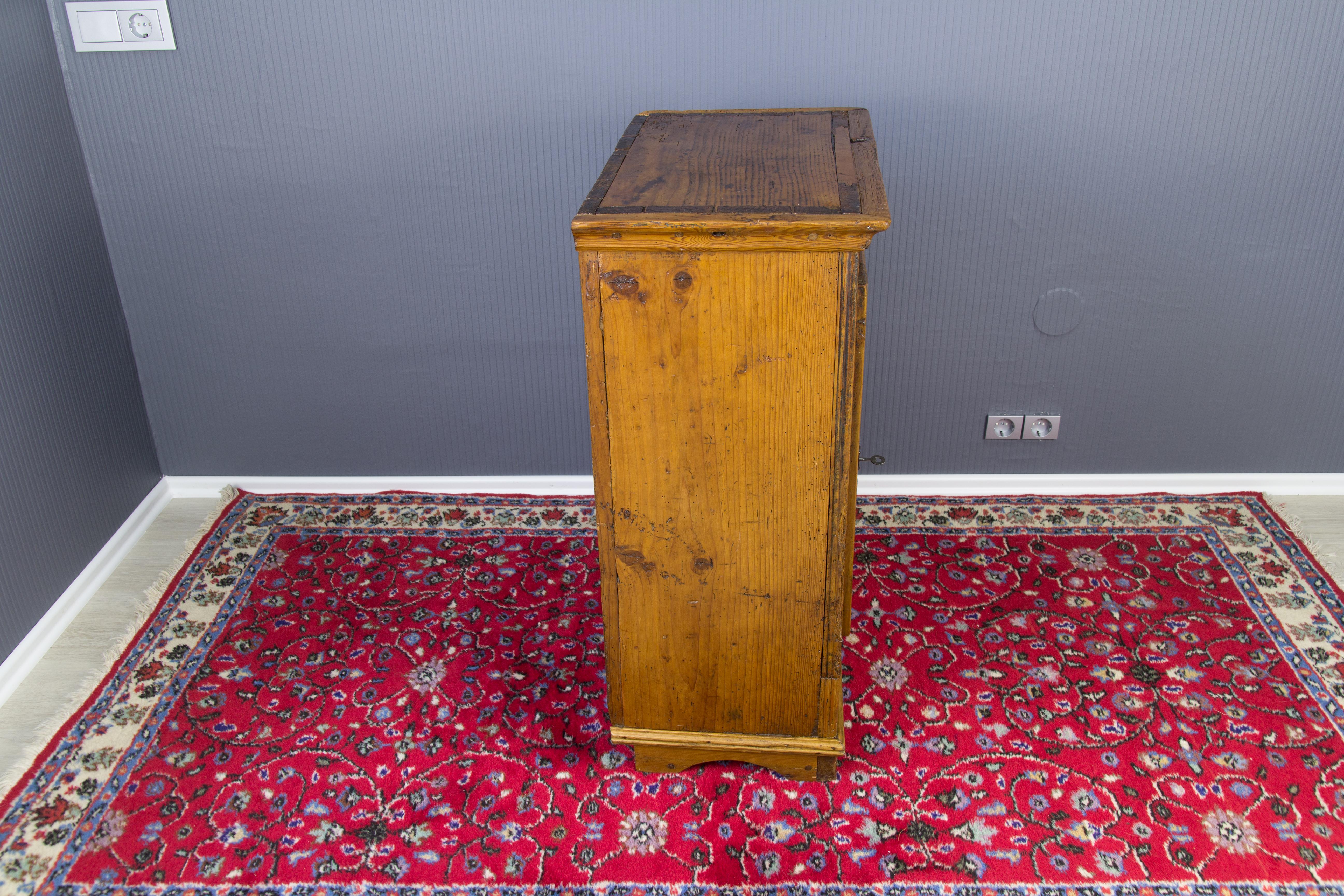 Early 19th Century Baltic Pine Cabinet 1