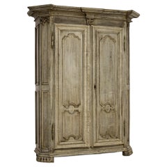 Antique Early 19th Century Belgian Oak Armoire