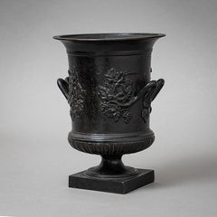 Vase en fer berlinois du début du 19e siècle avec poignées