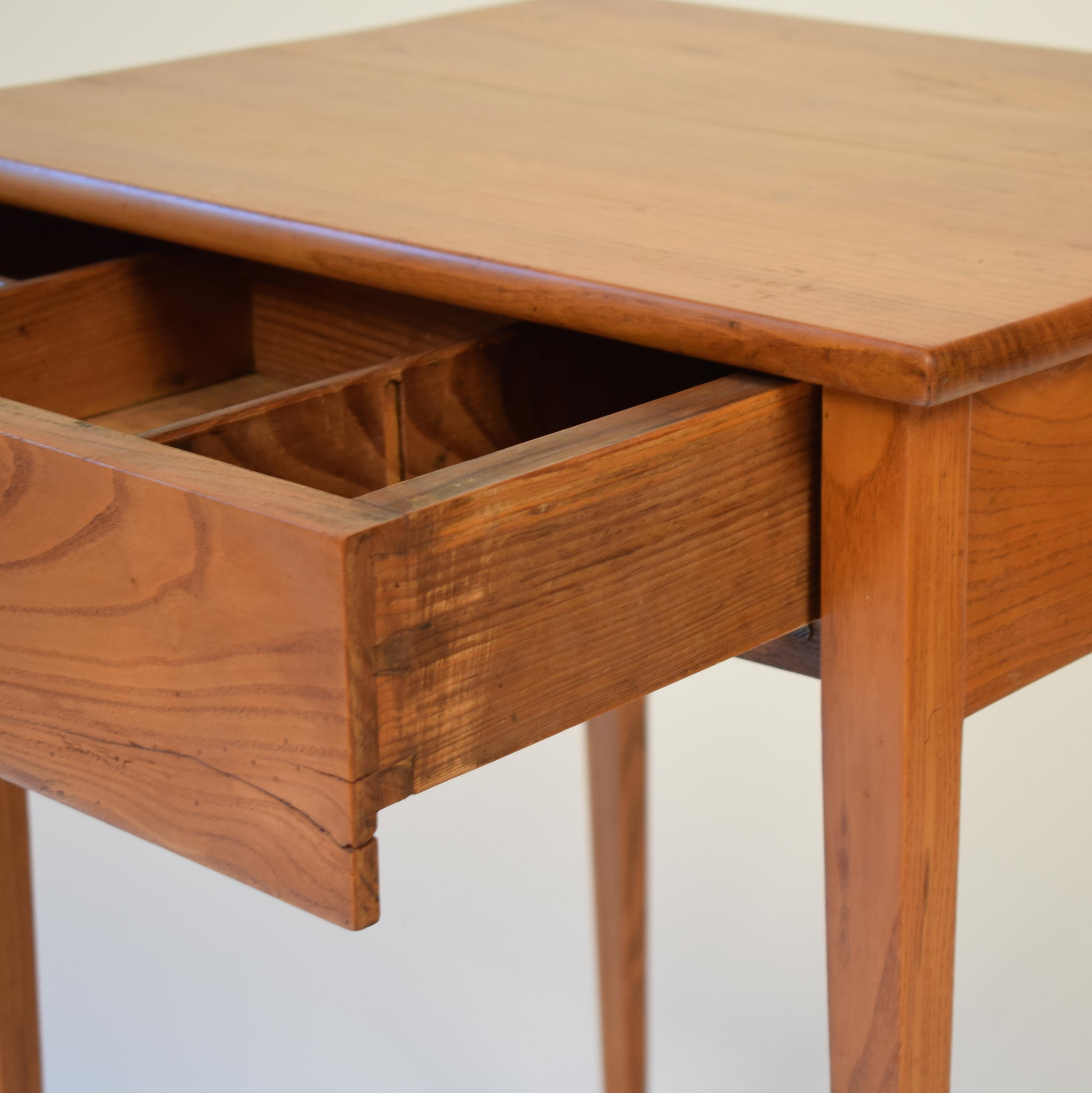 Early 19th Century Biedermeier Ash Side Table 3