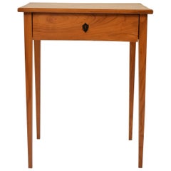 Early 19th Century Biedermeier Ash Side Table