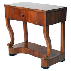Early 19th Century Biedermeier Cherry Wood Console from Southern Germany