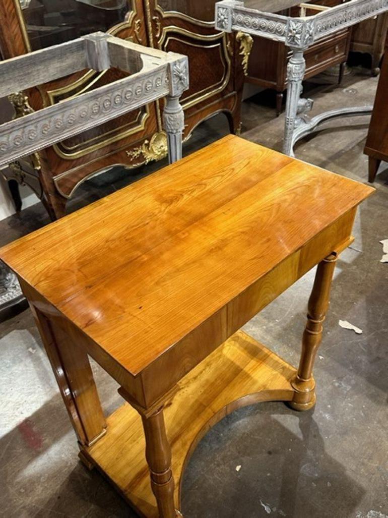 Early 19th Century Biedermeier Cherrywood Console For Sale 2